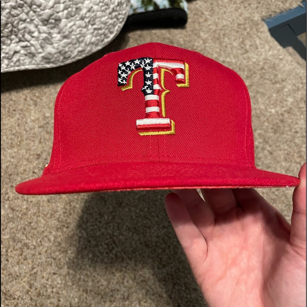 texas rangers hat